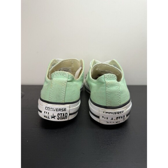 Converse All Star Mint Green Canvas Low Top Shoes Mens 5 Womens 7 - Picture 7 of 16